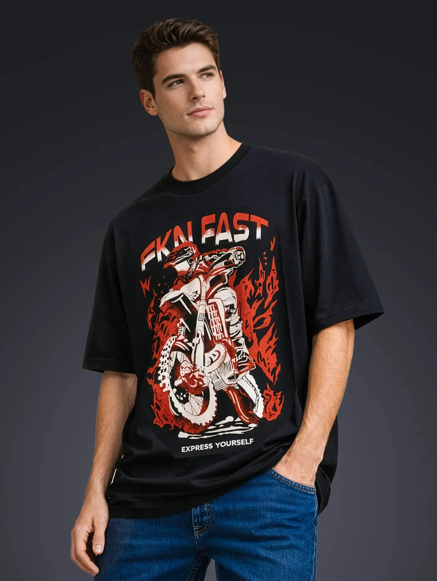 FKN FAST OVERSIZED T-SHIRT