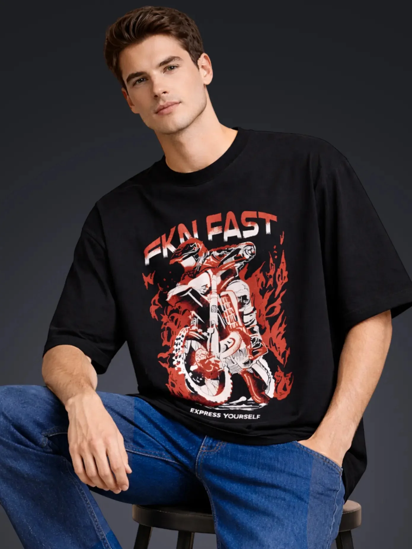 FKN FAST OVERSIZED T-SHIRT - Image 11
