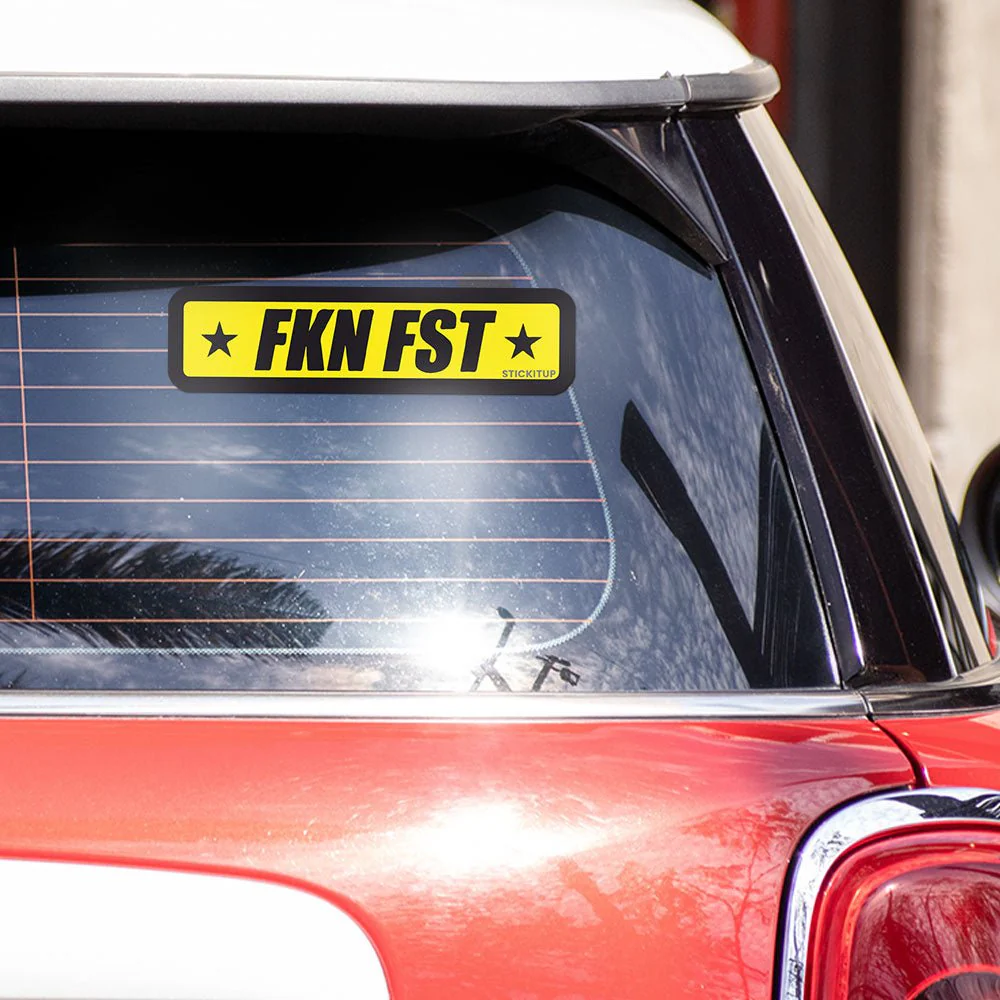 FKN FST Bumper Sticker - Image 3