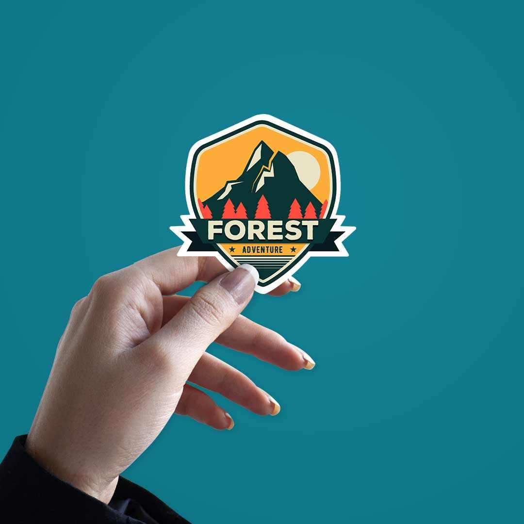 Forest Adventure Sticker - Image 3