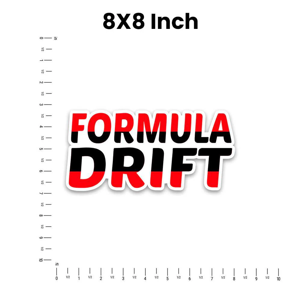Formula Drift Bumper Sticker - Image 5