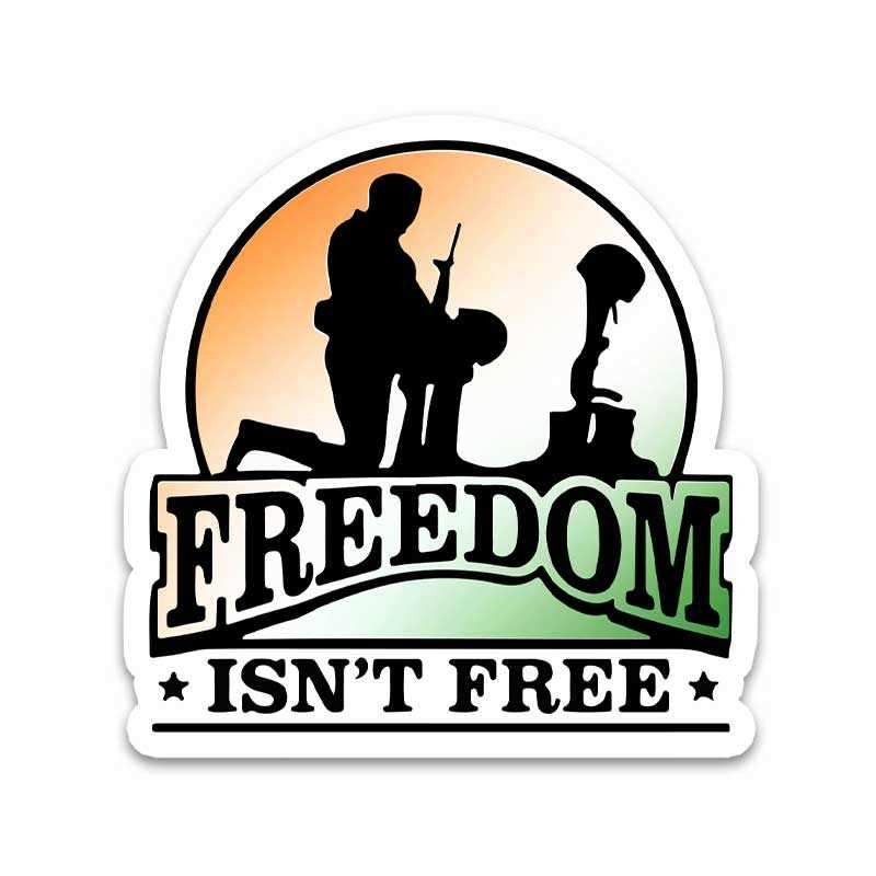 Freedom Isn't FREE Bumper Sticker - Image 2
