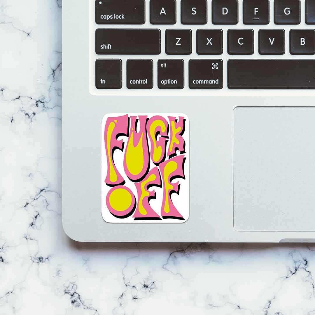 Fuck Off Sticker - Image 4