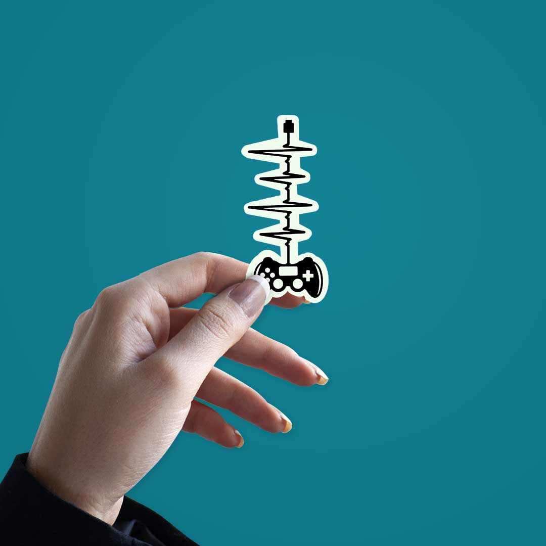 Gaming Is Life Sticker - Image 3