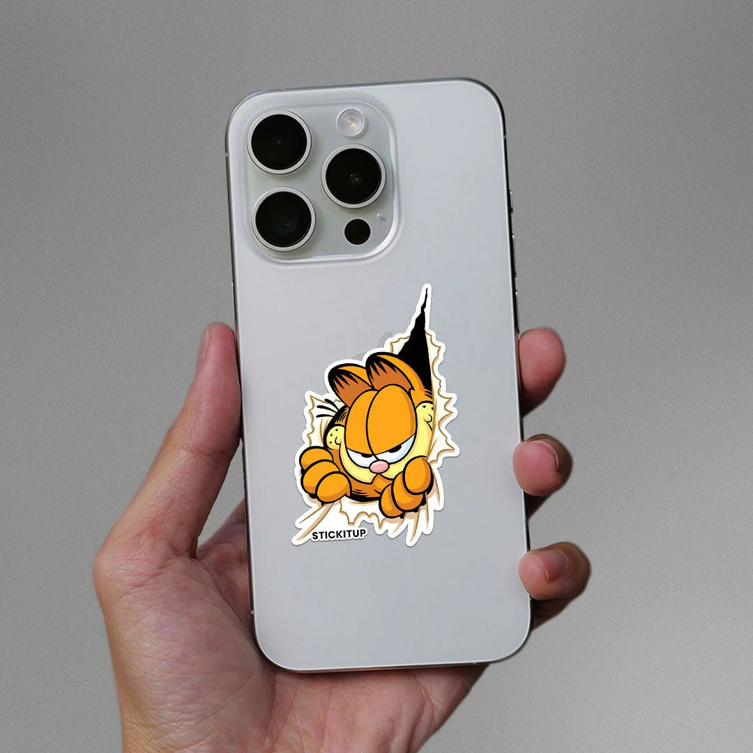 Garfield Cat Sticker - Image 3