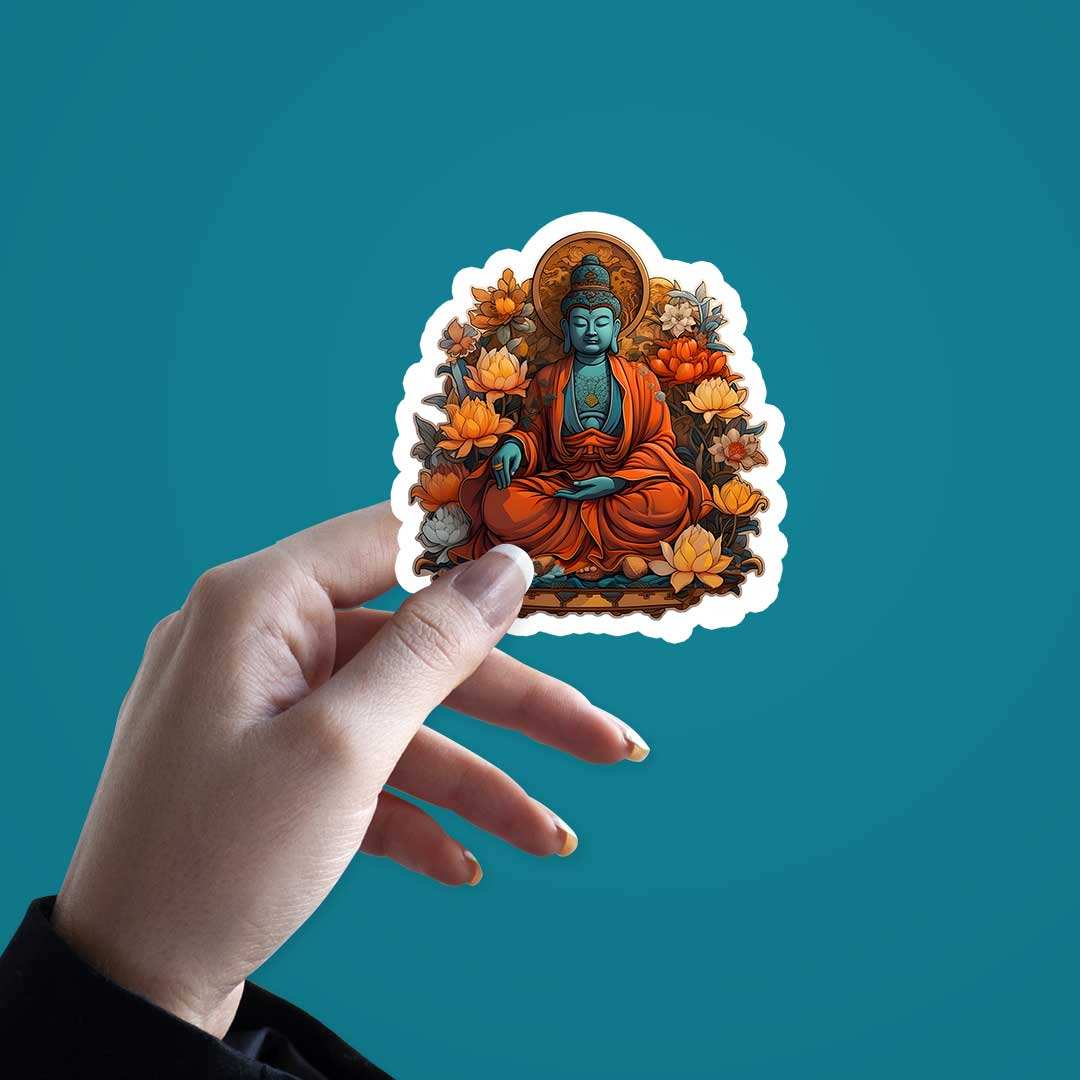 Gautama Buddha Sticker - Image 3