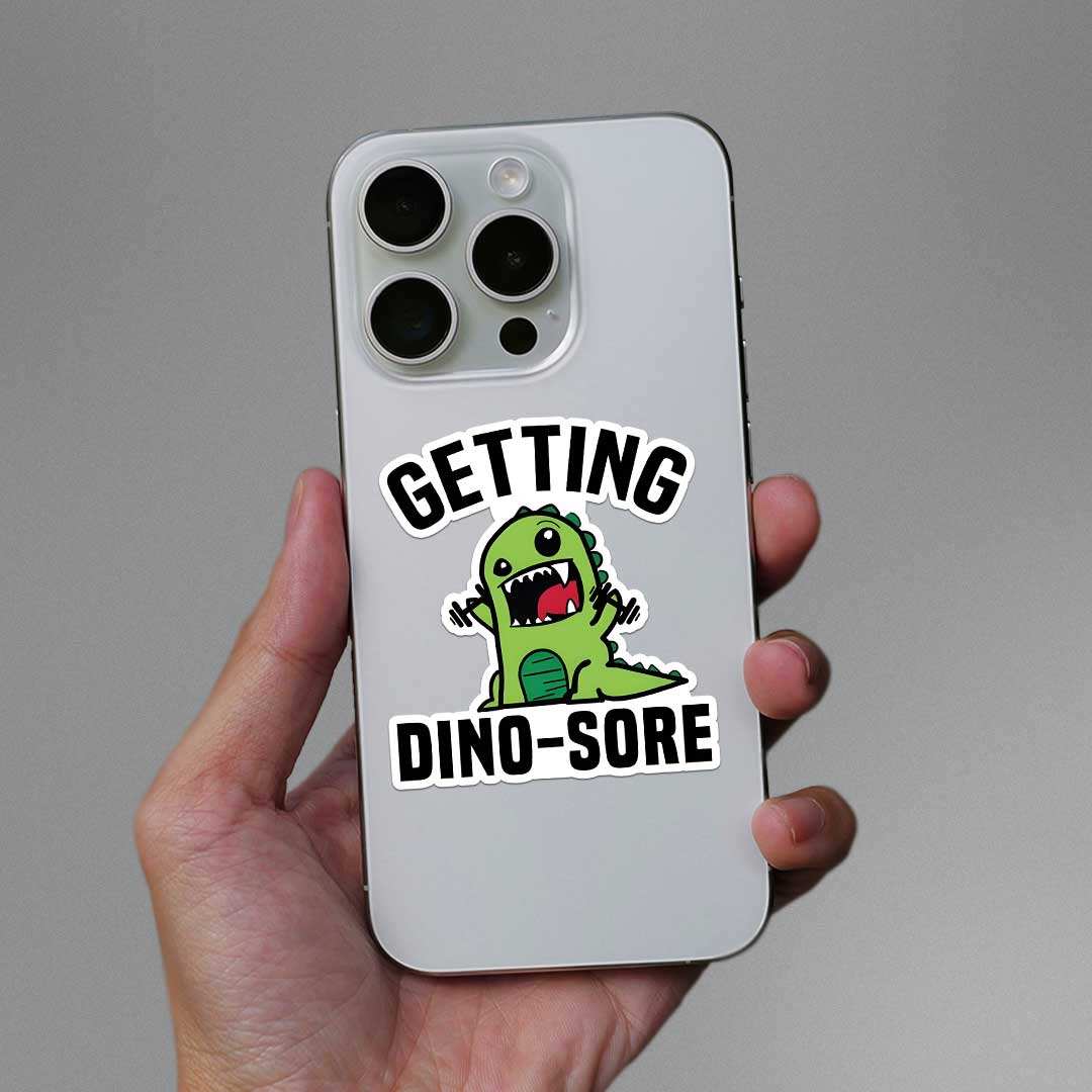 Getting Dinosore Sticker - Image 3