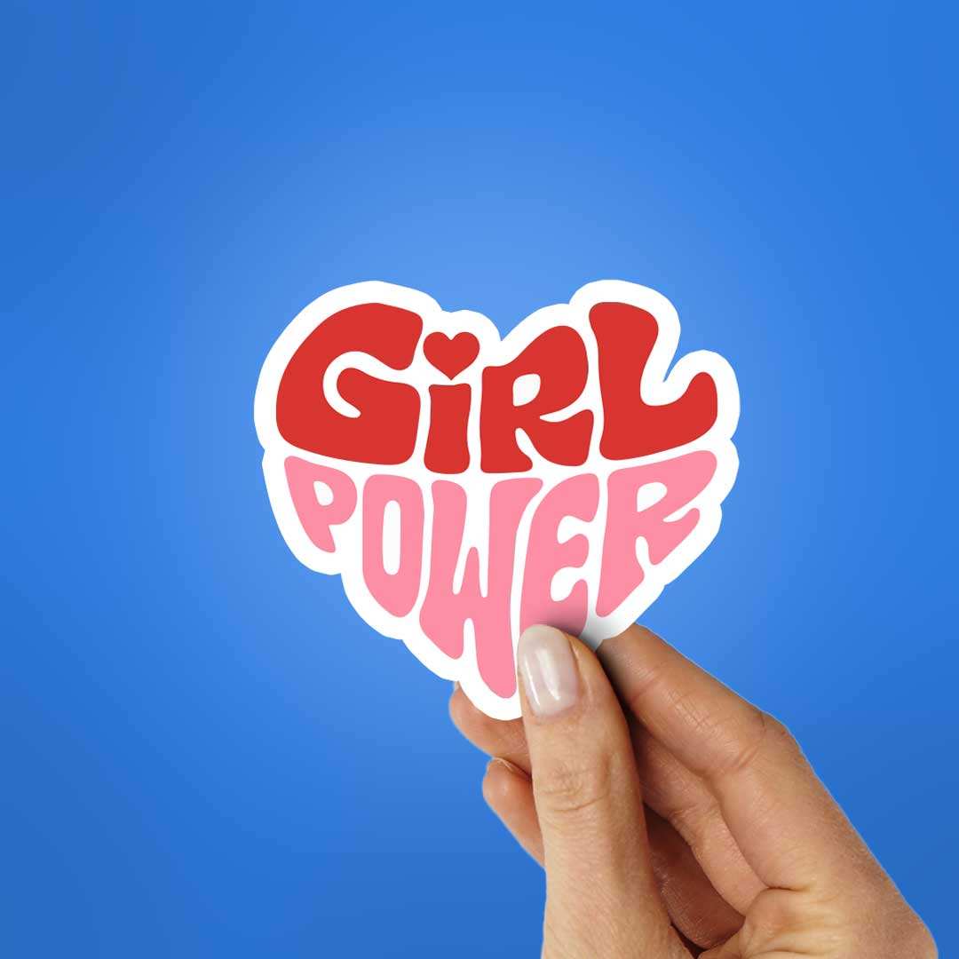 Girl Power Sticker - Image 2