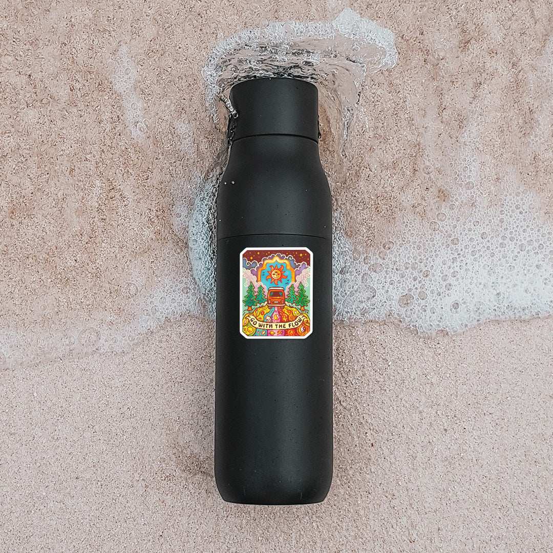 Go With The Flow Sticker - Image 4
