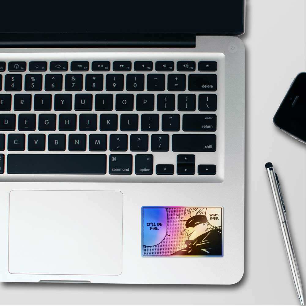 Gojo Whatever Holographic Sticker - Image 4