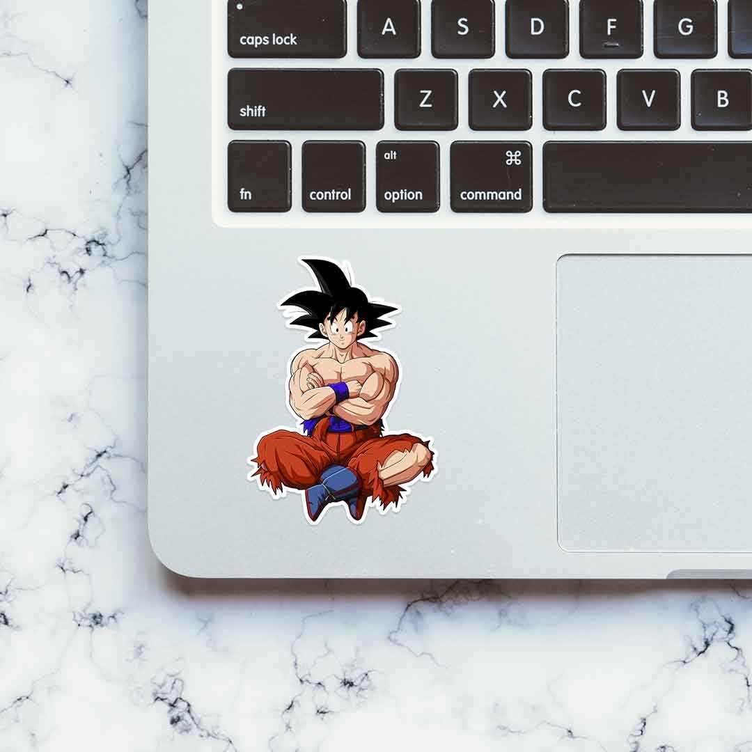 GOKU - No pain, No gain Sticker - Image 4