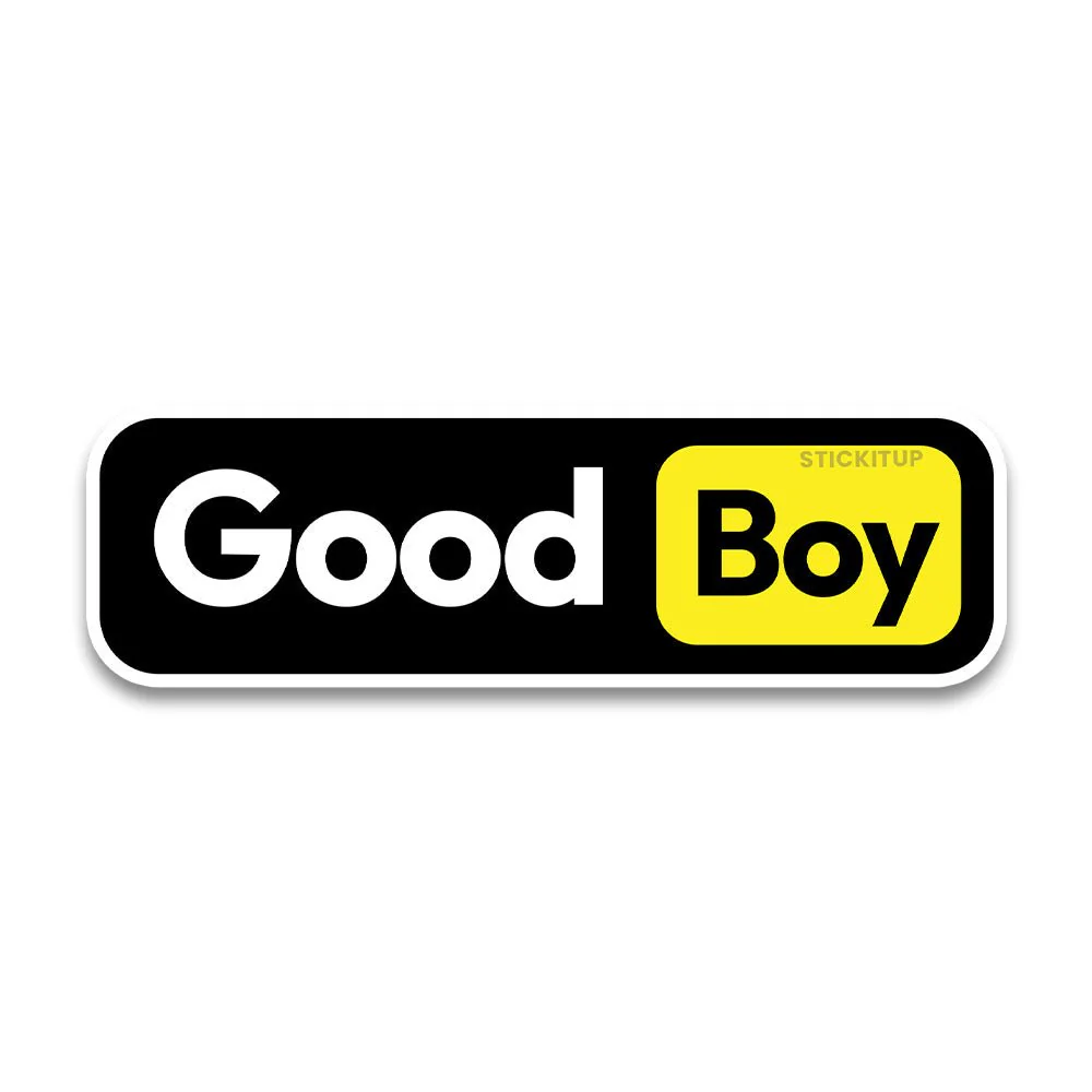 Good boy Bumper Sticker - Image 2