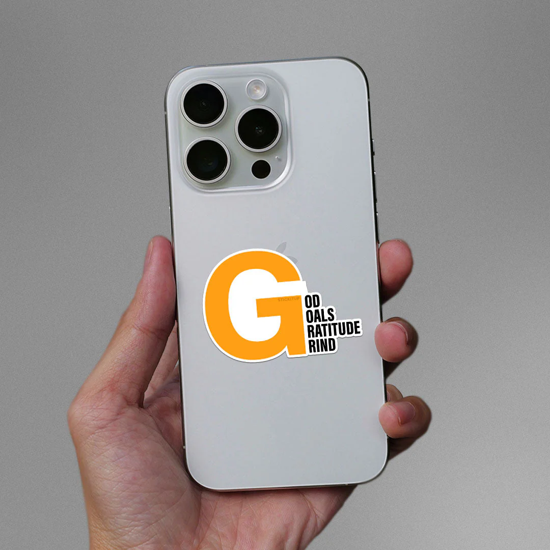 Good Goals Sticker - Image 3