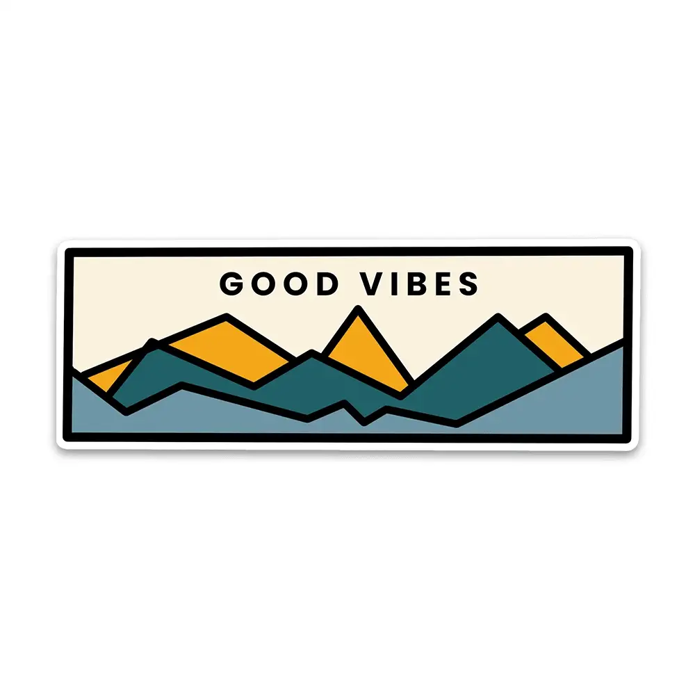 Good Vibes Bumper Sticker