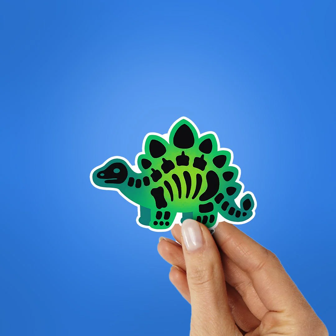 Green Stego Sticker - Image 2