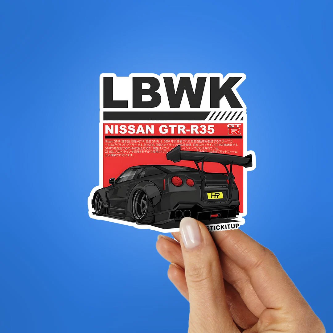 GTR R35 Sticker - Image 2