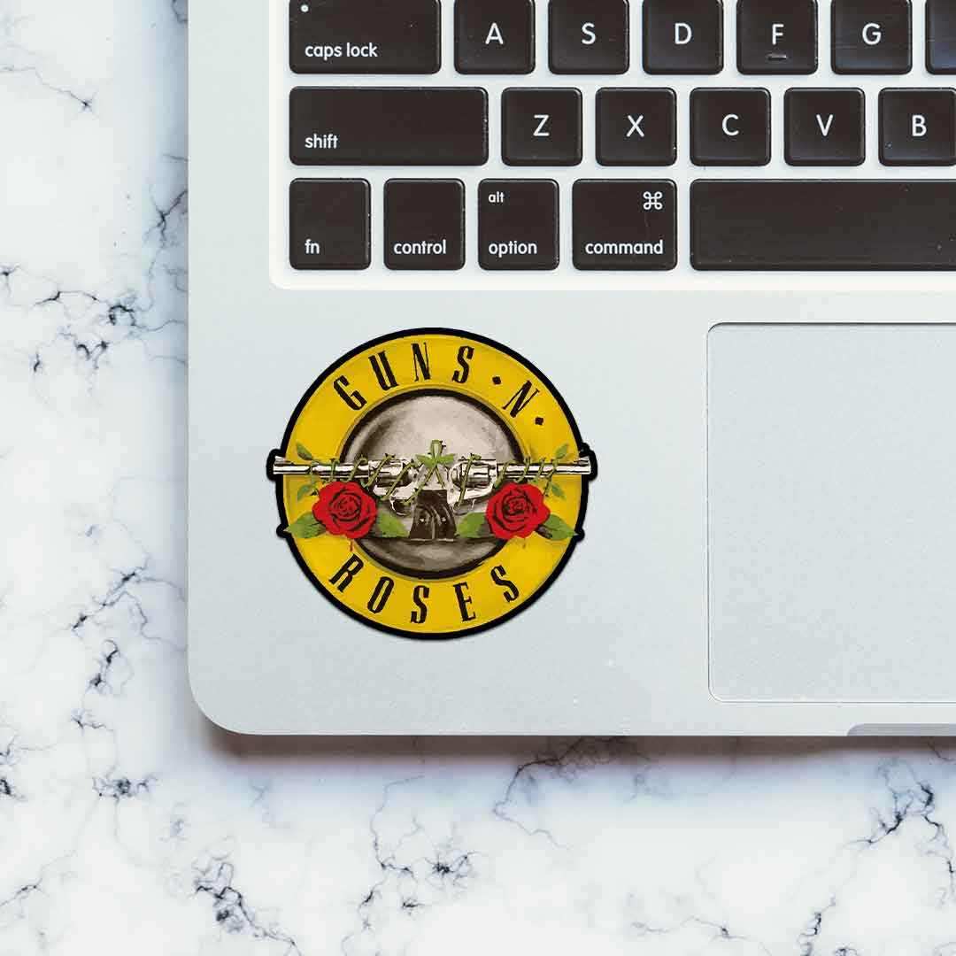 Guns and Roses Sticker - Image 4
