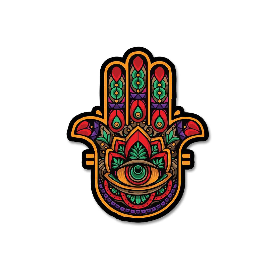 Hamsa Hand Symbol Sticker - Image 2