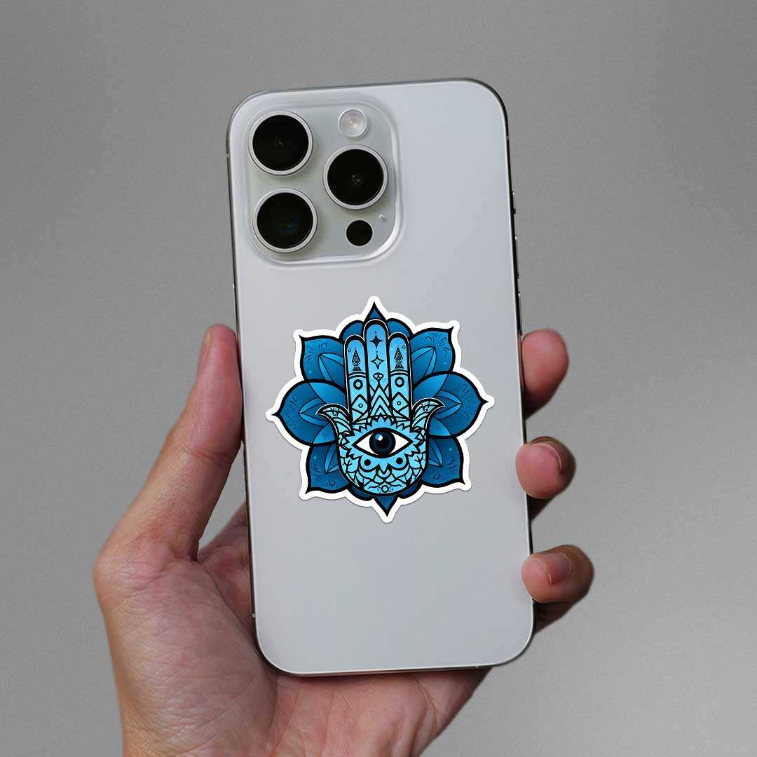 Hamsa Hand Sticker - Image 3