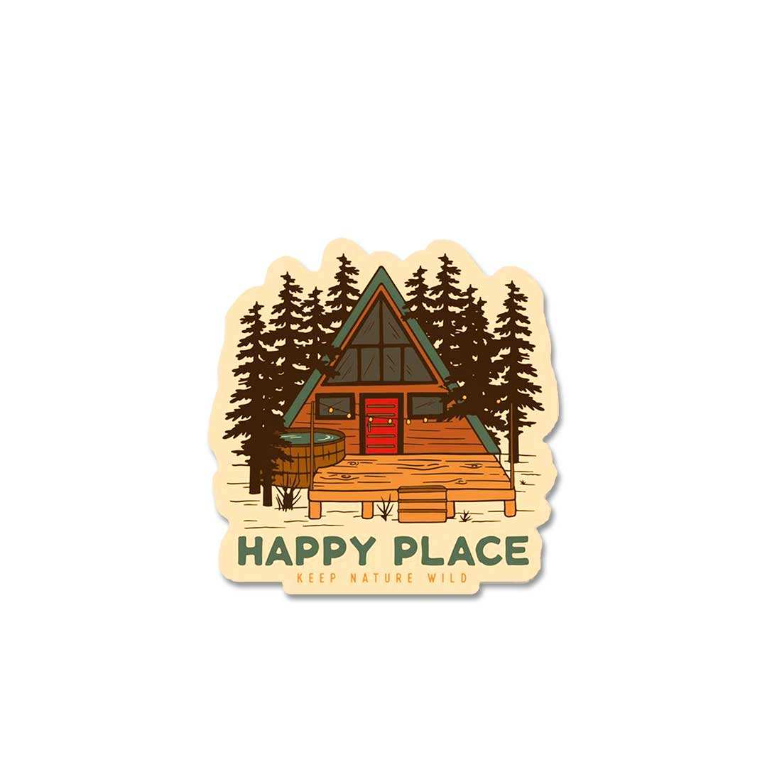Happy Place Sticker - Image 2