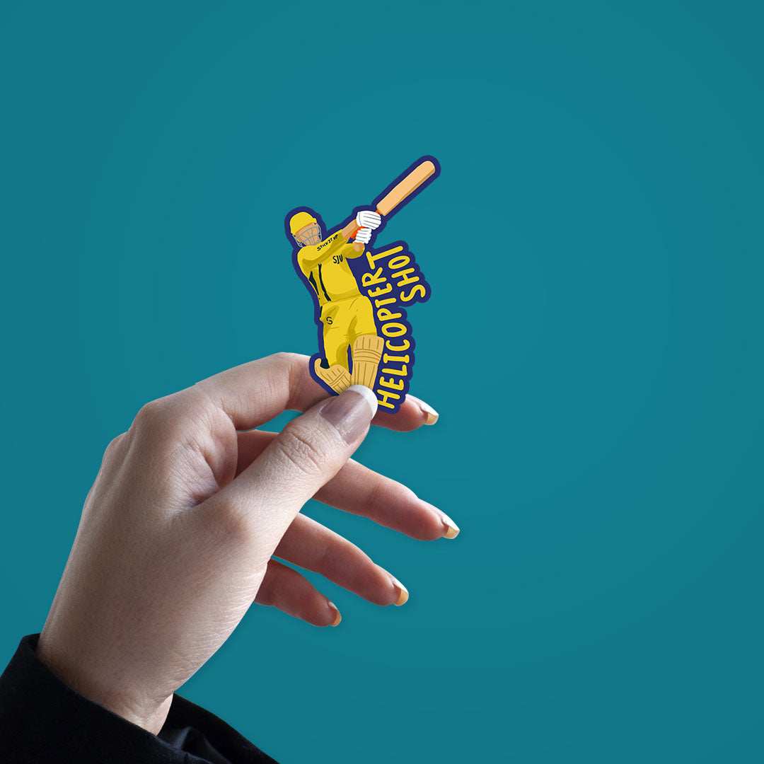 Helicopter Shot Sticker - Image 3