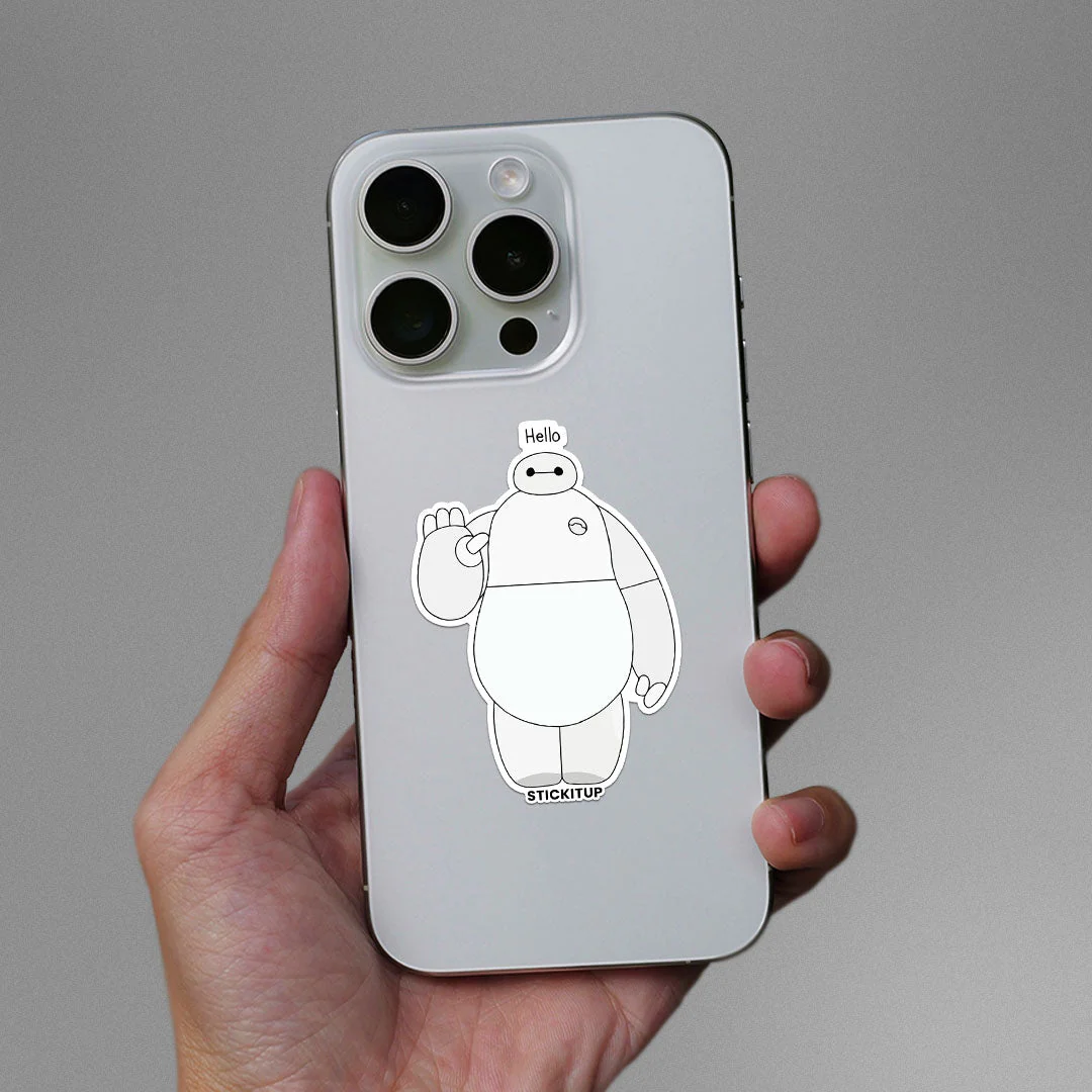 Hello 1.0 Sticker - Image 3