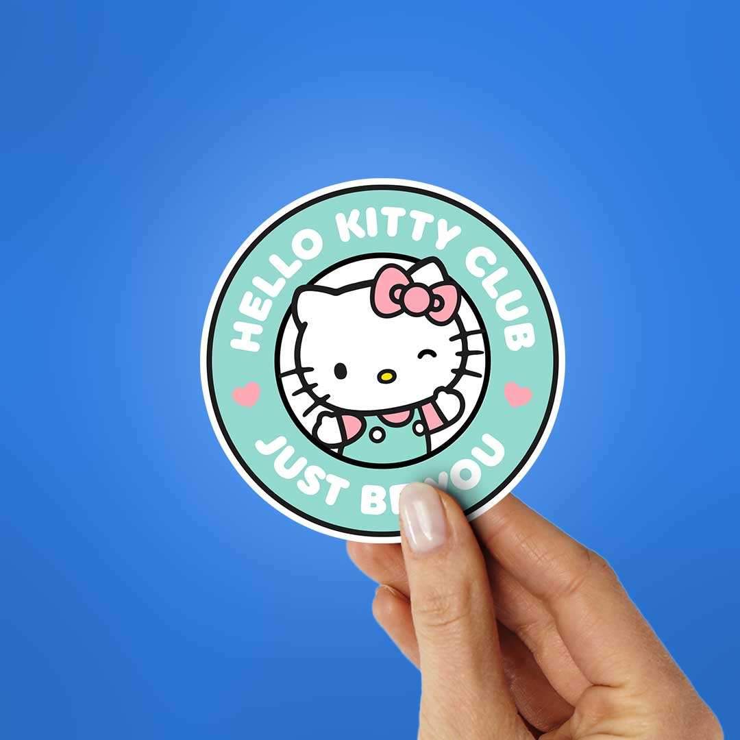 Hello Kitty Club Sticker - Image 2