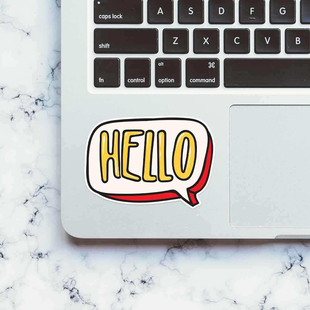 HELLO Sticker - Image 4