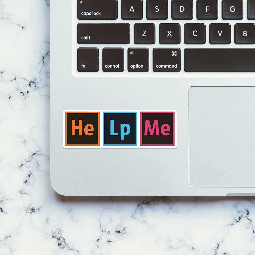 Help Me Sticker - Image 4