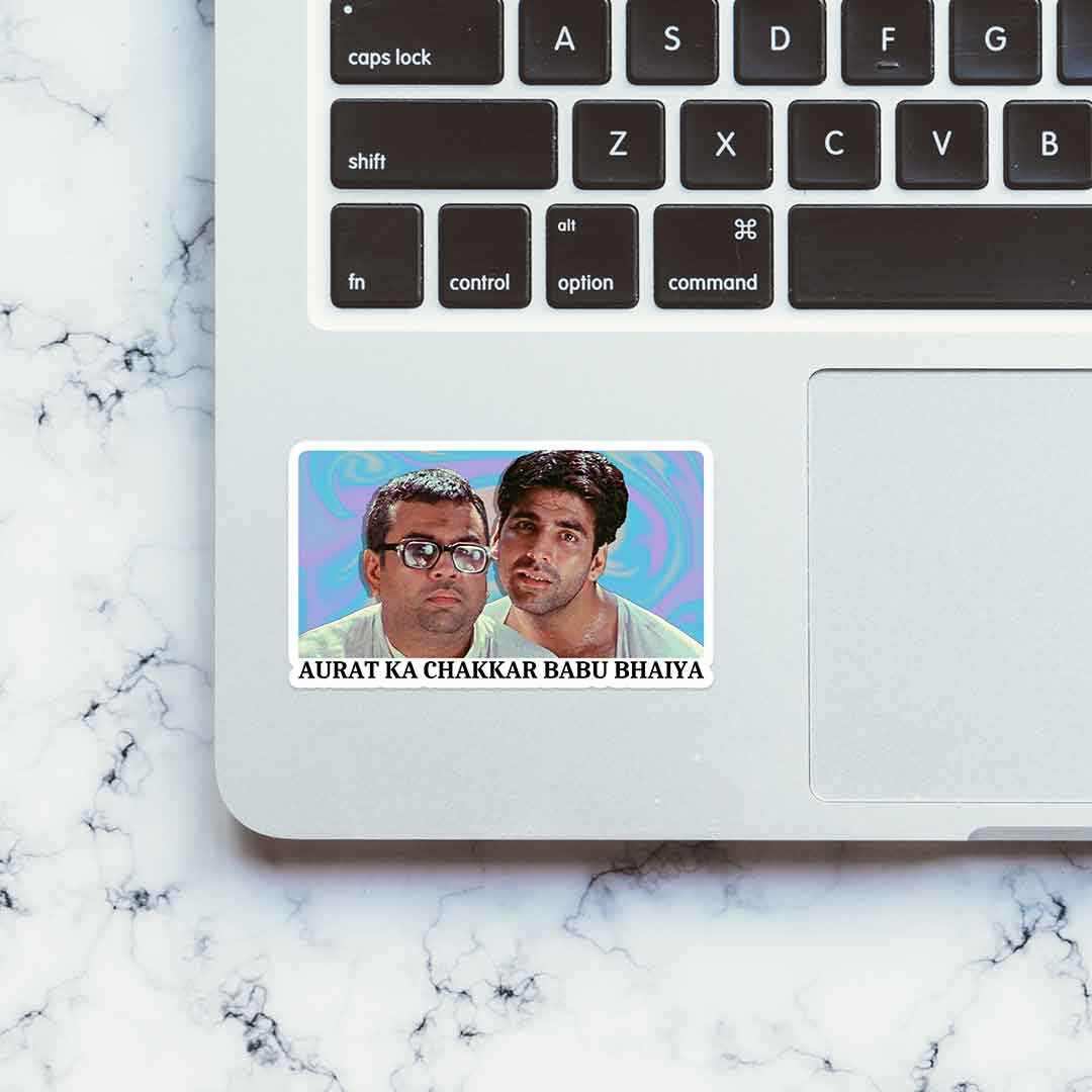 Hera Pheri - Aurat ka chakkar Babu Bhaiya Sticker - Image 4