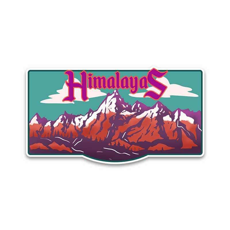Himalayas Bumper Sticker - Image 2