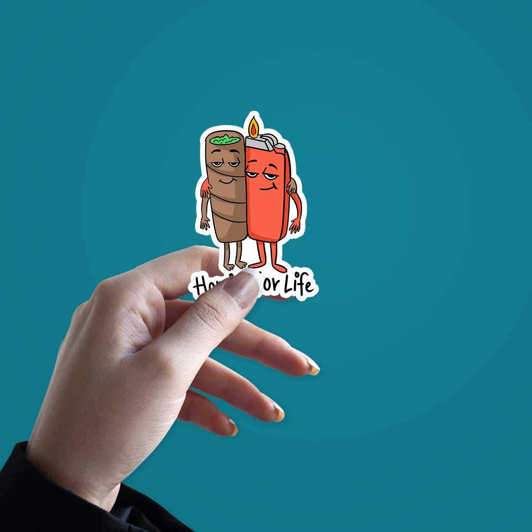Homies For Life Sticker - Image 3
