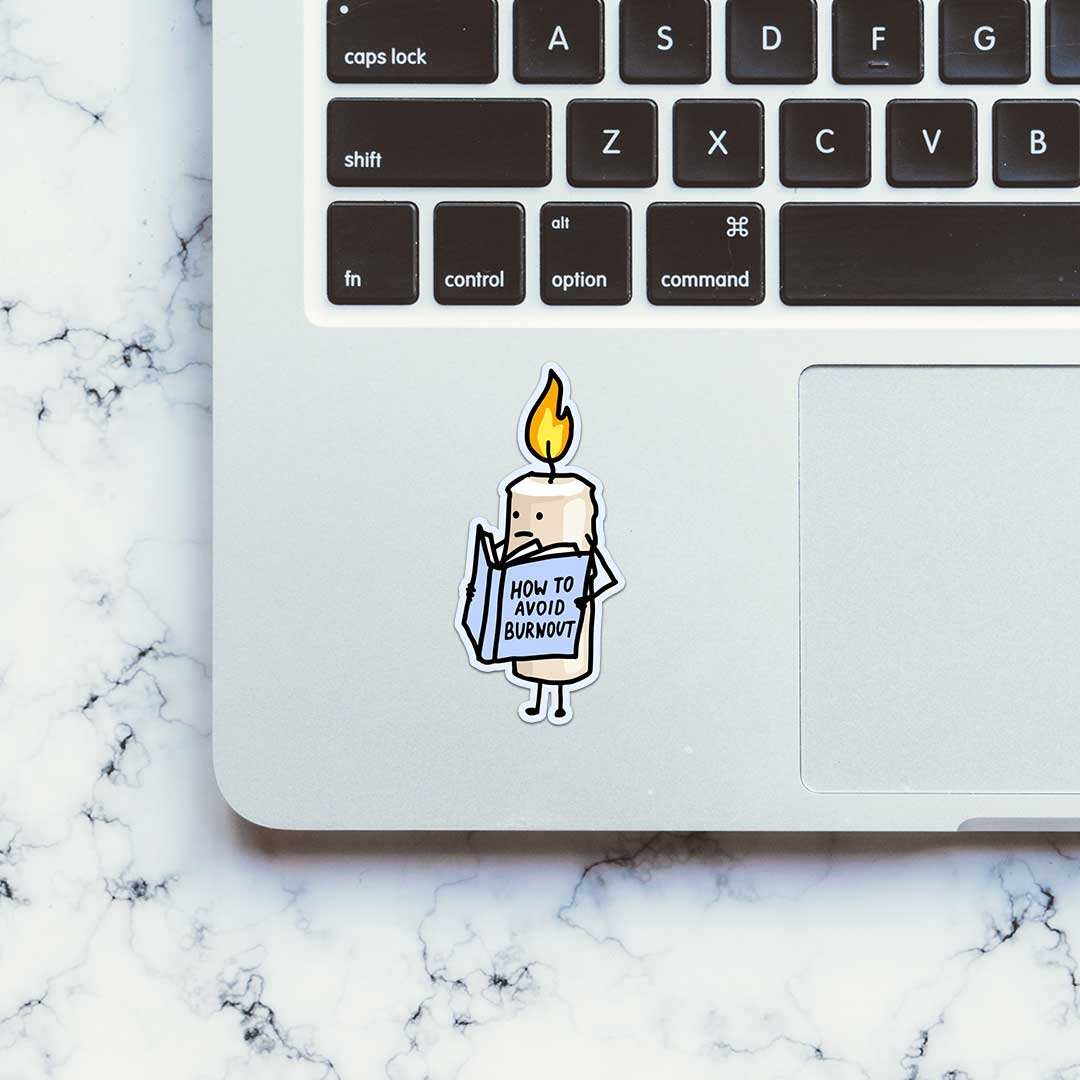How To Avoid Burnout Sticker - Image 5