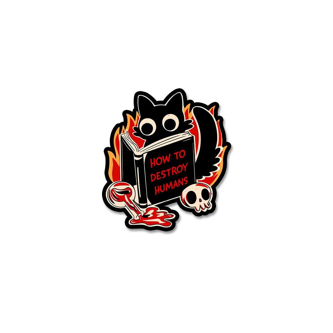 How To Destroy Humans Sticker - Image 2