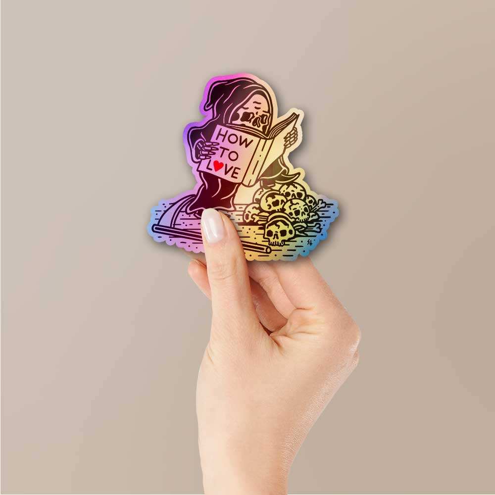 How To Love Holographic Sticker - Image 2