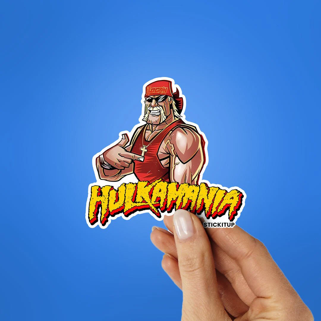 HULKAMANIA Sticker - Image 2