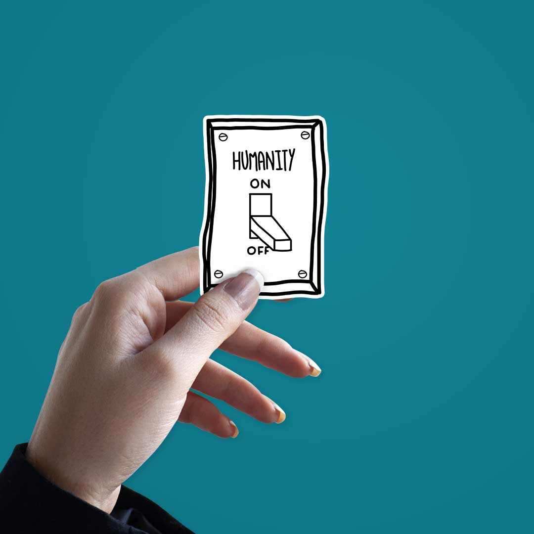 Humanity Switch Sticker - Image 2