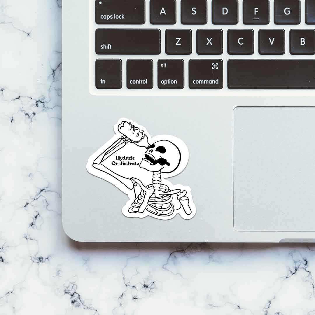 Hydrate or Die Sticker - Image 4