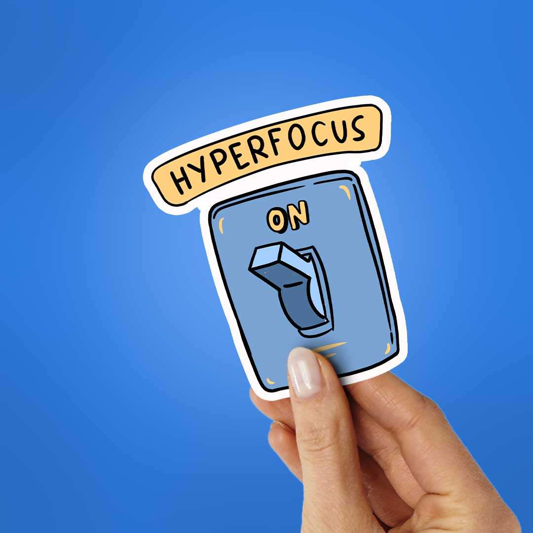 Hyperfocus Sticker - Image 2