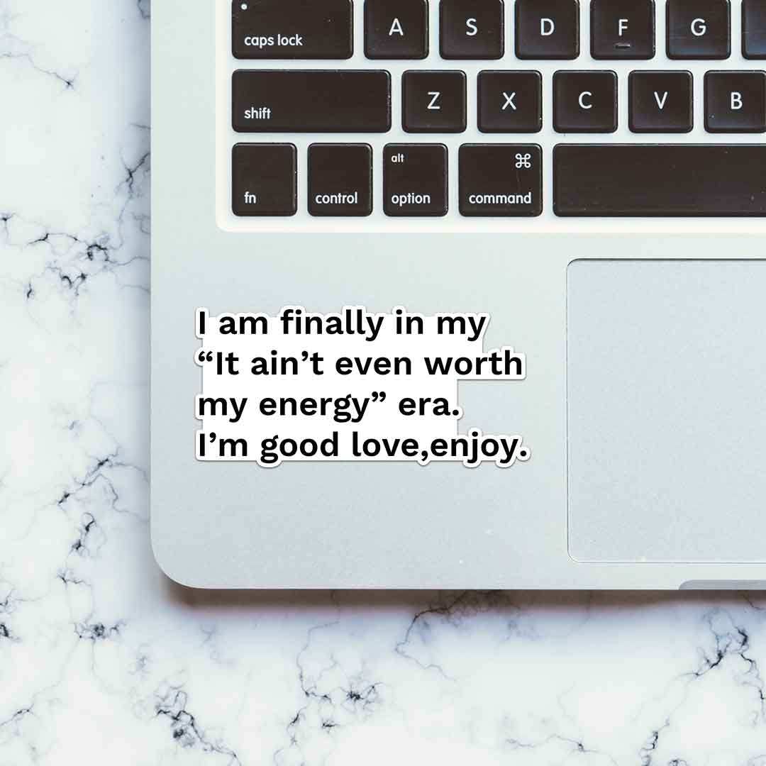 I Am Finally In My Sticker - Image 4