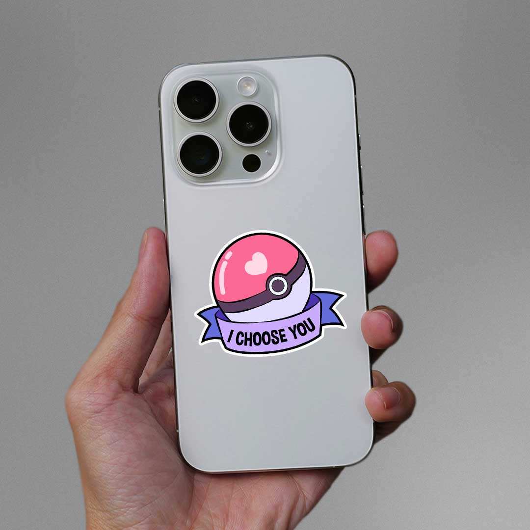 I Choose You Sticker - Image 3
