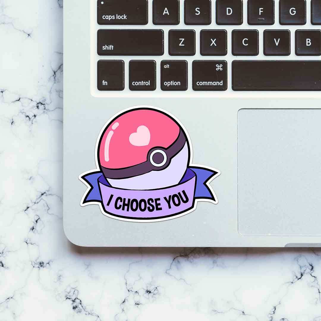 I Choose You Sticker - Image 4