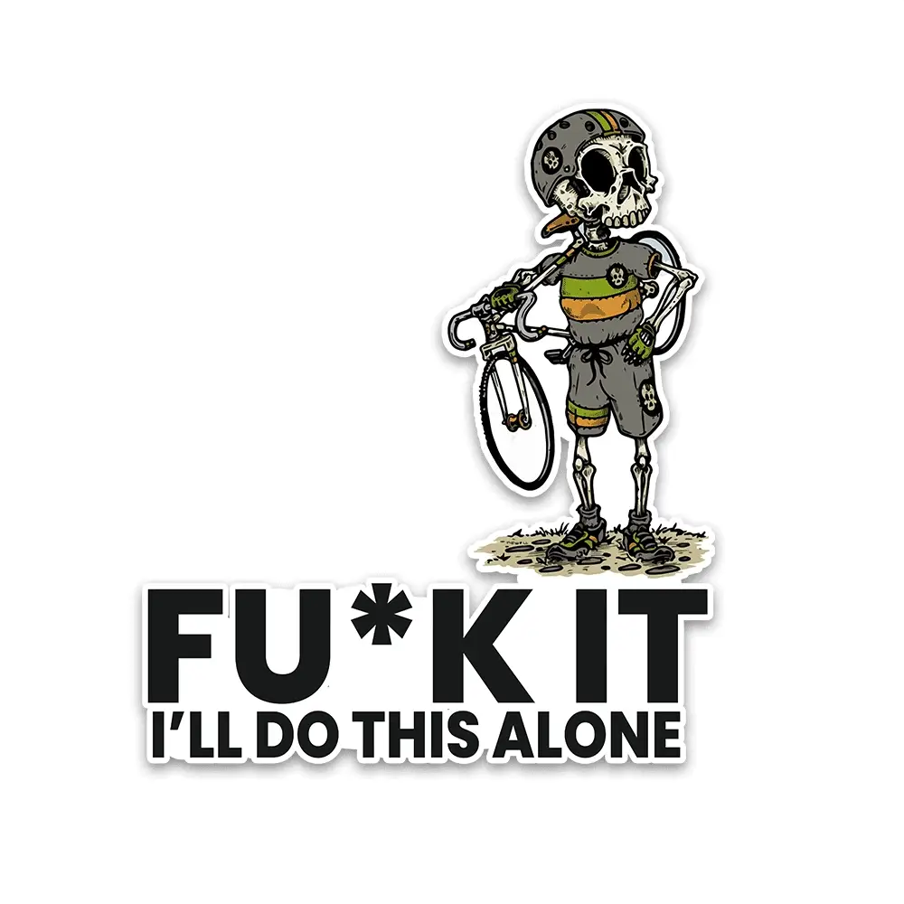 I'll Do This Alone Bumper Sticker