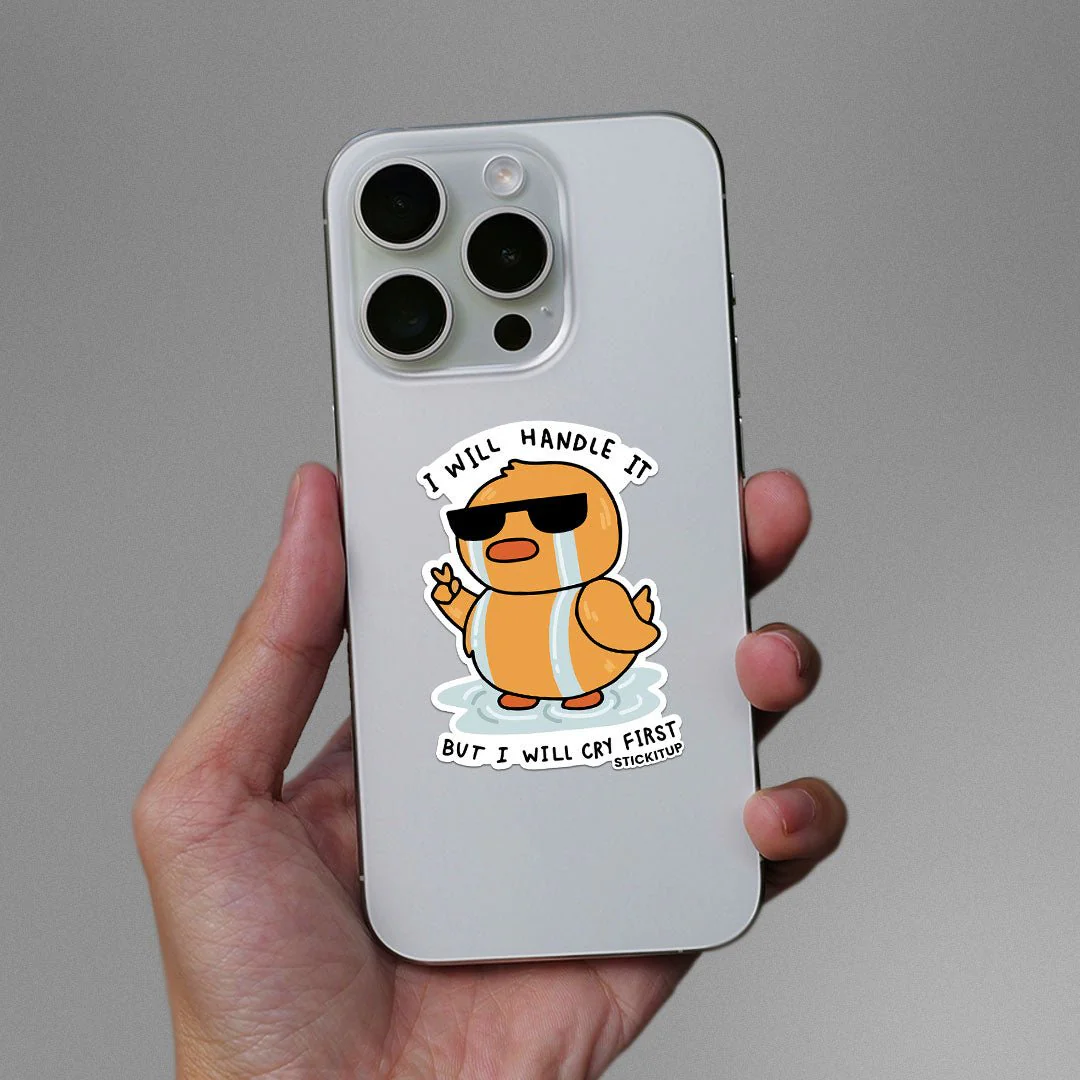 I Will Handle It Sticker - Image 3