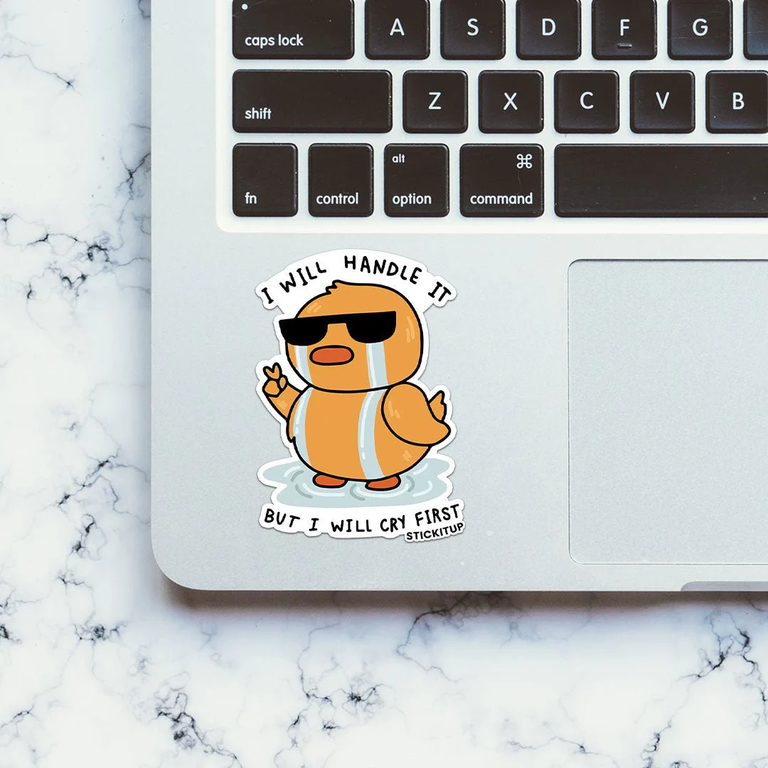 I Will Handle It Sticker - Image 4