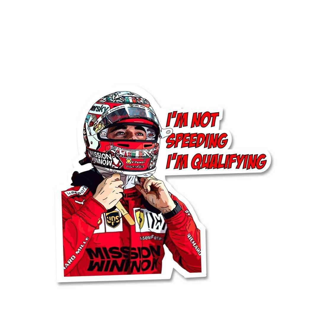 I'M QUALIFYING Sticker - Image 2