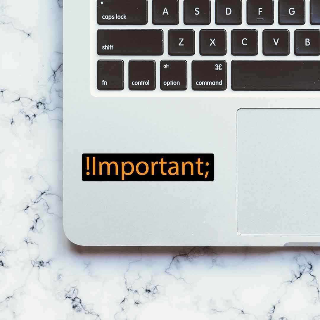 !important Sticker - Image 4