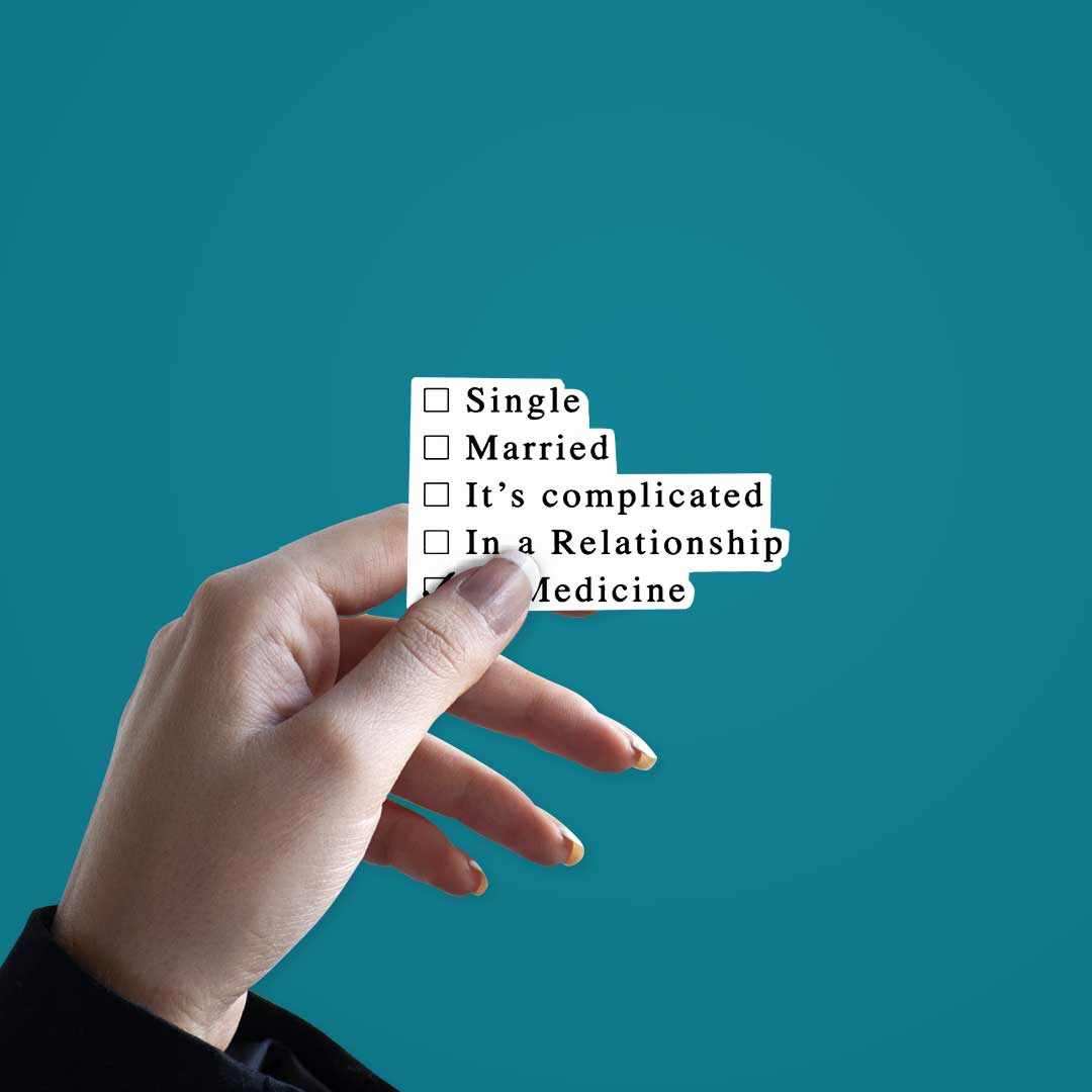 In Medicine Sticker - Image 3