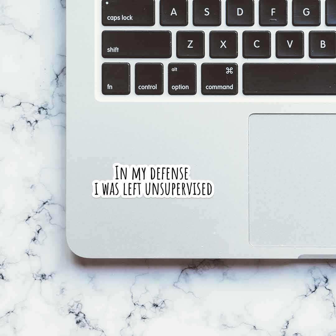 In my defense Sticker - Image 4