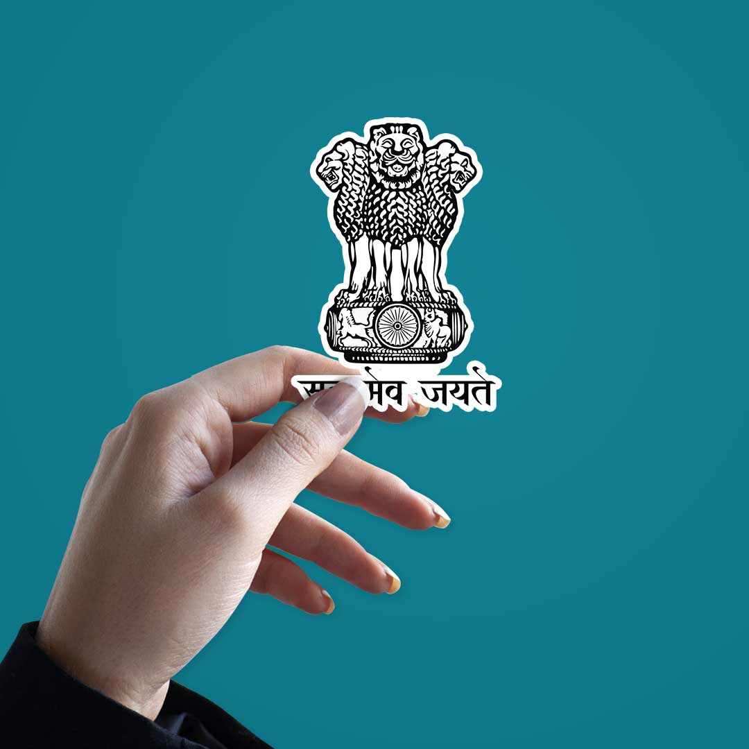 Indian Emblem sticker - Image 2
